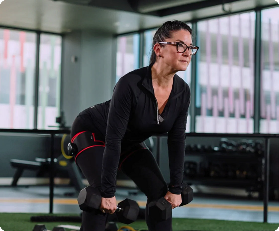 Dr. Vonda Wright training with Suji
