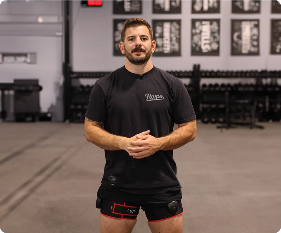 Mat Fraser training with Suji