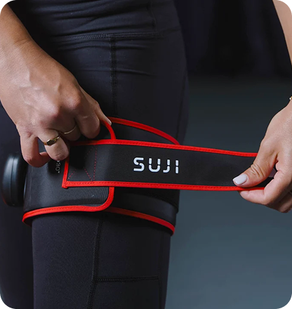 Suji compression cuff in use