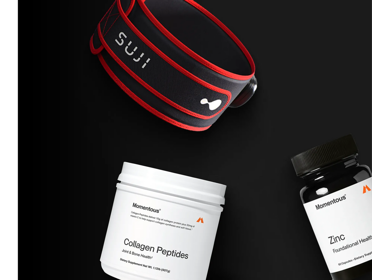 Suji device with Momentous supplements